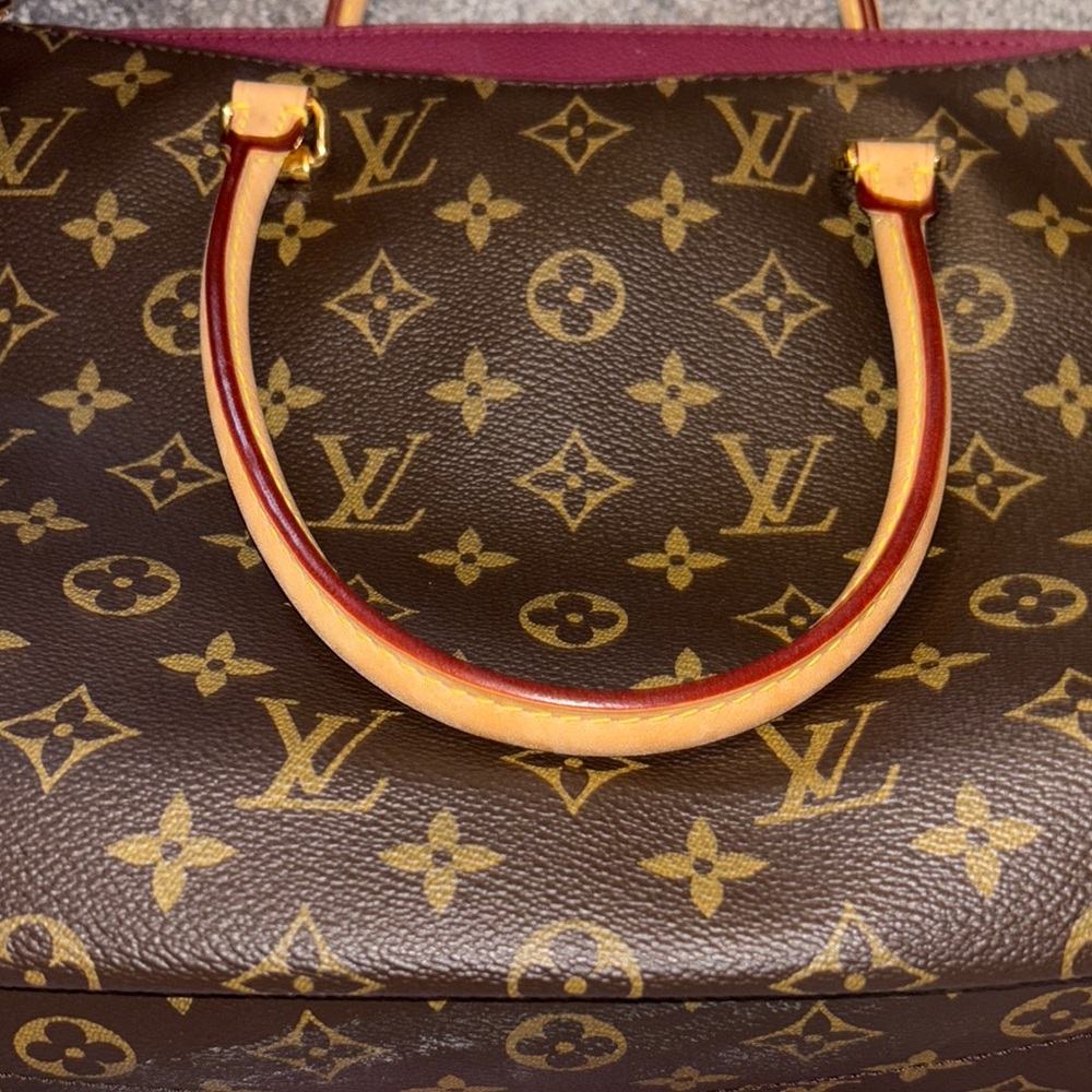 Louis Vuitton Brown and Tan Satchel with Iconic Monogram - Picture 4 of 17